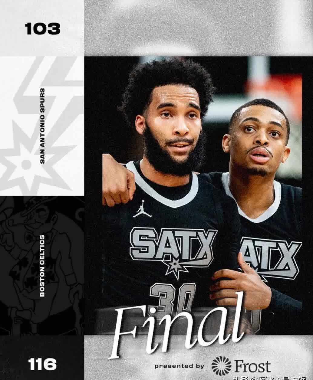 马刺险胜凯尔特人B队，克莱绝境逆转的简单介绍